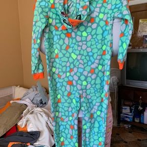 One piece and booty size 13/1 also green.